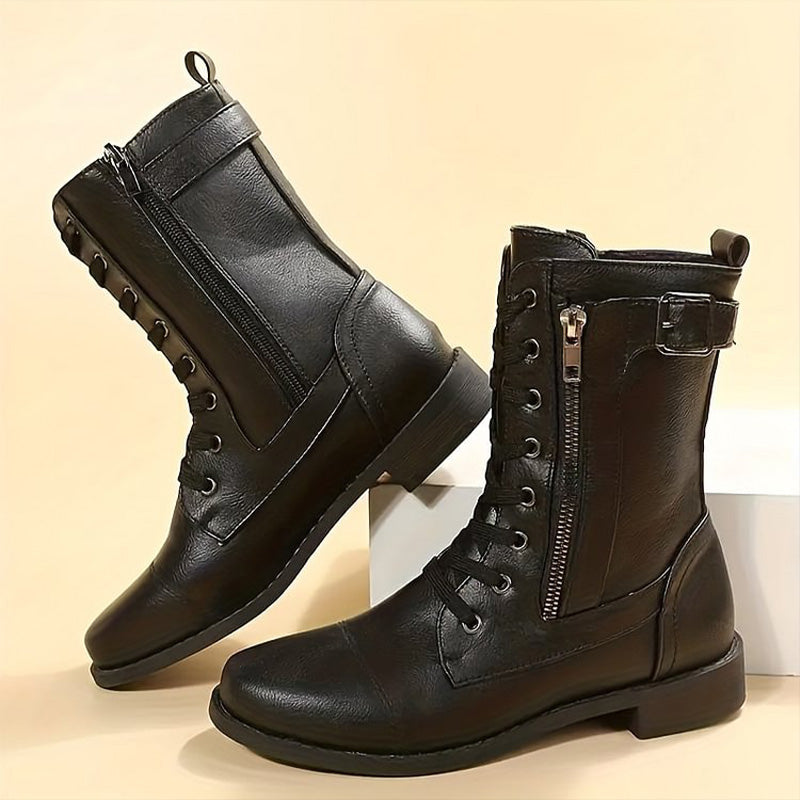 Bella - Elegante Schnürstiefel