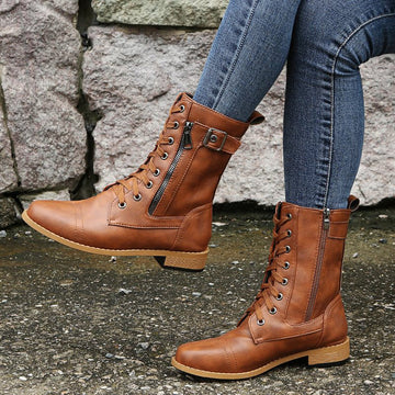 Bella - Elegante Schnürstiefel