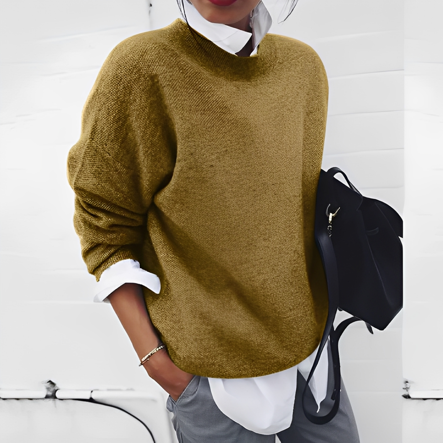 Gabriella - Damenpullover mit legerem Schnitt